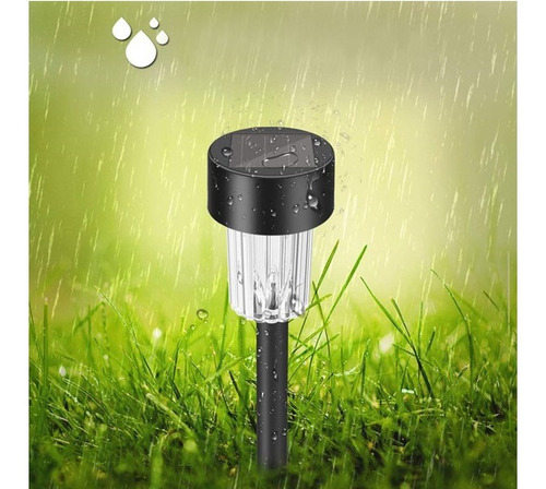 Lampara led estaca con panel solar recargable - Image 3