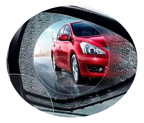Film Auto Impermeable Anti Agua Niebla Retrovisor Espejo - Imagen 1