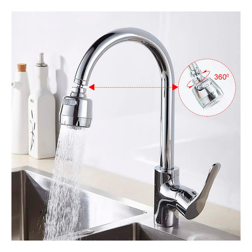 Filtro Para Canilla Agua Giratorio Grifo Purificador 90585 - Imagen 5