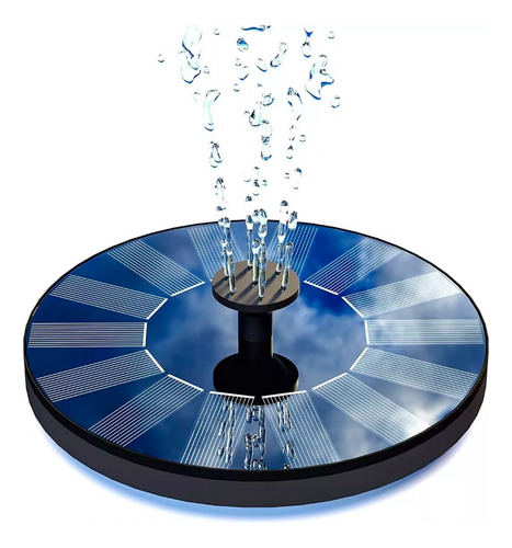 Fuente Solar Pileta Piscina Acuario Deco Con 6 Picos 550384 - Imagen 1