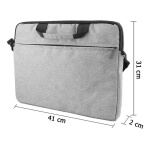 Funda para notebook portátil laptop con bolsillo 21540 – imagen de uso
