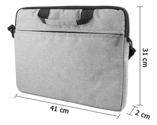 Funda para notebook portátil laptop con bolsillo 21540 – imagen de uso