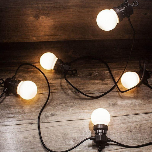 Guirnalda alargue 10 lámparas led 5 mts cálidas extensibles - Image 5
