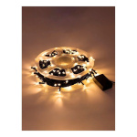 Guirnalda Led 100 Luces Blanco Calido Con Panel Solar – vista posterior