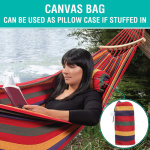 Hamaca Colgante Paraguaya Resistente Camping Jardin Ks-1107a - Imagen 3