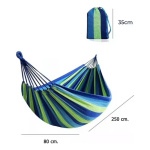 Hamaca Colgante Paraguaya Resistente Camping Jardin Ks-1107a - Imagen 14