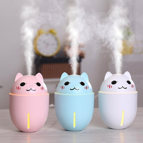 Humidificador Gato Con Ventilador Y Linterna Led Mt8726 - Image 2