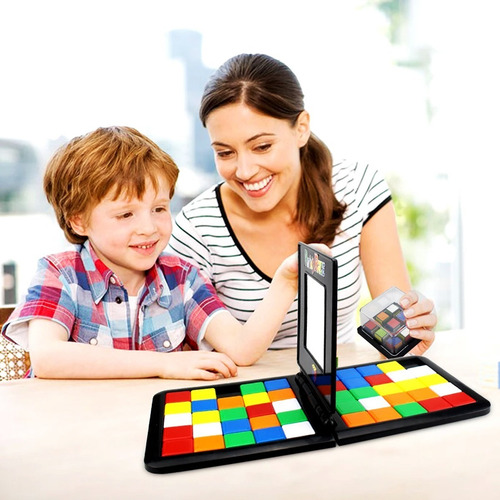 Juego De Mesa Bloques Magicos Magic Block Game Ingenio - Imagen 6