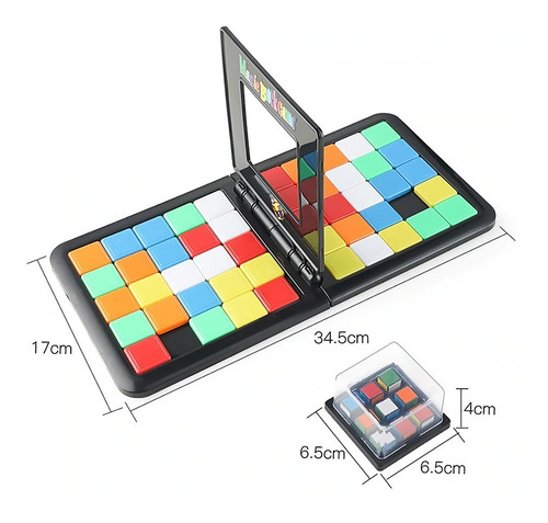 Juego De Mesa Bloques Magicos Magic Block Game Ingenio - Imagen 7