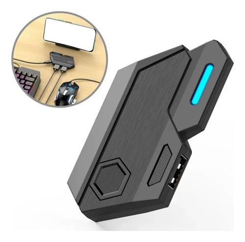 Kit adaptador gamer de celular tablet mouse teclado Lt-2558 - Imagen 4