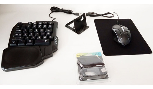 Kit adaptador gamer de celular tablet mouse teclado Lt-2558 - Imagen 8