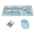 Kit teclado y mouse inalámbrico con receptor USB Dn-c600 - Image 4