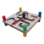 Laberinto didáctico Buscacaminos de madera con imanes - Wa00099