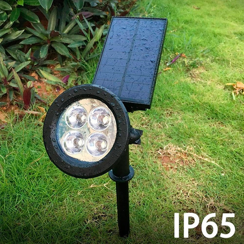 Lampara estaca impermeable con panel solar Luz LED 7019 - Imagen 2