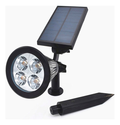 Lampara estaca impermeable con panel solar Luz LED 7019 - Imagen 6