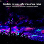 Lampara estaca impermeable con panel solar luz para césped 7090 – vista superior
