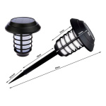 Farol solar de estaca con luz LED RGB y con control 7091 - Image 6