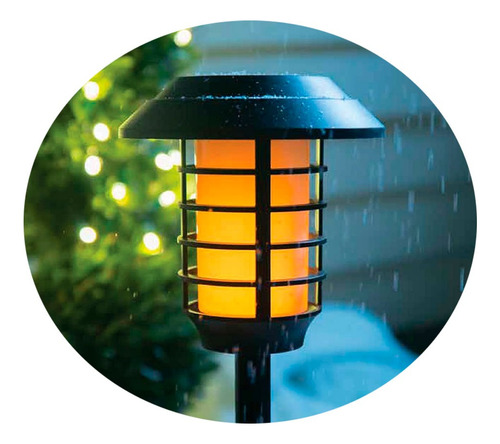 Farol solar de estaca con luz LED RGB y con control 7091 - Image 8