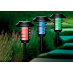 Farol solar de estaca con luz LED RGB y con control 7091 - Image 7