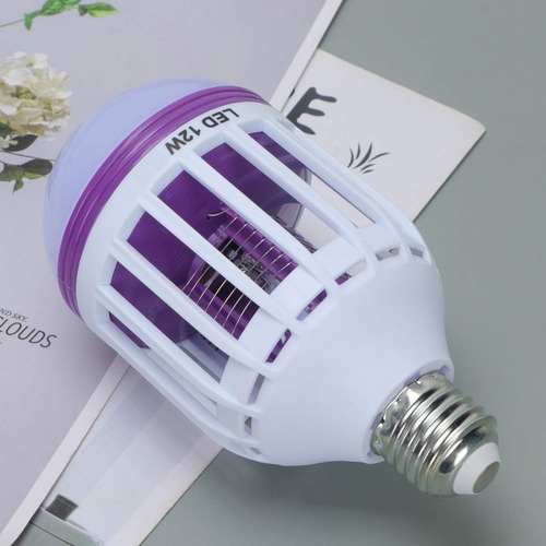 Lampara LED mata mosquitos e insectos E27 2323 - Imagen 2
