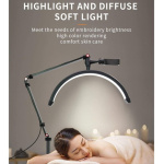 Lampara led media luna maquillaje estetica soporte hd-m2x - Image 2