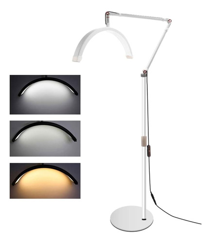 Lampara led media luna maquillaje estetica soporte hd-m2x - Image 9