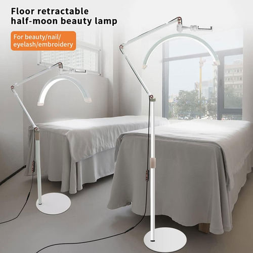 Lampara led media luna maquillaje estetica soporte hd-m2x - Image 11