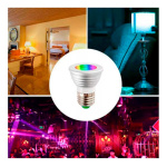 Lámpara LED RGB con control 16 colores 3w dicroica Cnw21067 - Image 3
