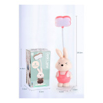 Lampara velador conejo osito LED recargable USB Qq208 - Image 4
