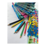 Lapices Caja De Pinturitas Cortas X12 Colores Dibujar Pintar - Image 2