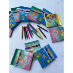 Lapices Caja De Pinturitas Cortas X12 Colores Dibujar Pintar - Image 5