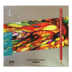 Lapices De Colores Artisticos X 48 En Caja Portalapices - Image 3