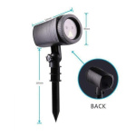 Laser Proyector Led De Jardin Estaca Efectos Navidad Fachada - Imagen 5