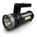 Linterna Led Cob recargable multifuncional 3000 lúmenes 3w
