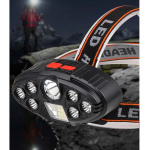 Linterna minera vincha cabeza 7 LED recargable USB Clt28 - Image 2