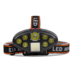 Linterna minera vincha cabeza 7 LED recargable USB Clt28 - Image 7