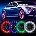Luces Led X2 Para Rueda De Auto Focos Coche Solares 550204 - Image 2