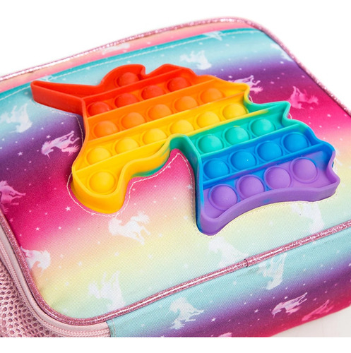 Lunchera térmica unicornio y pop it 10904 – vista posterior
