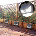 Luz Led De Pared Recargable Panel Energia Solar 32 Led. – vista posterior