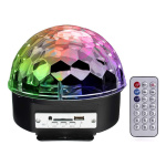 Bola luz LED RGB Jellytec light con control remoto mp3