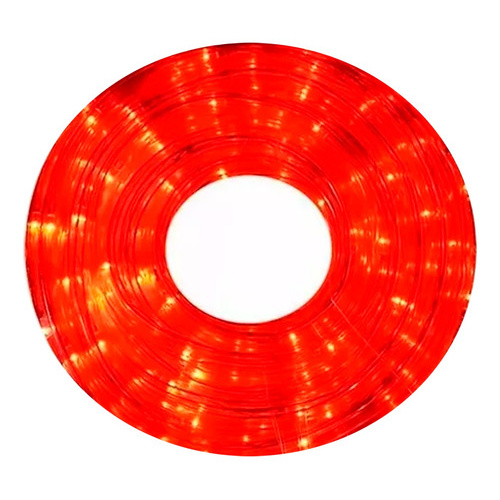Manguera led roja con controlador 220v - 5 metros