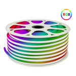Manguera Neón Luces Luminosidad Flexible 12v 50 Mts Gv812