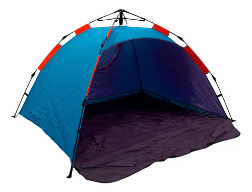 Media Carpa Automatica Playera Armado Automatico Camping 219 - Imagen 1