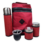 Mochila Bolso Matera Mate Urban Con Accesorios + Termo Bala