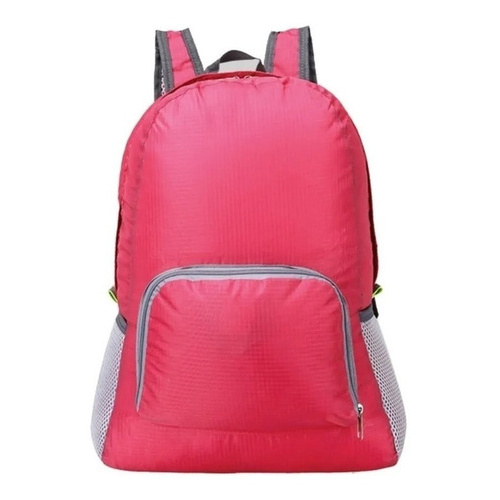 Mochila Bolso Plegable Convertible 2 En 1 Para Viaje De Nylo