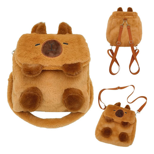 Mochila capibara de peluche Cp3167