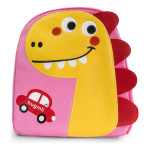 Mochila Dino Jardin Infantil Niños Niñas Escuela 2209 - Imagen 7
