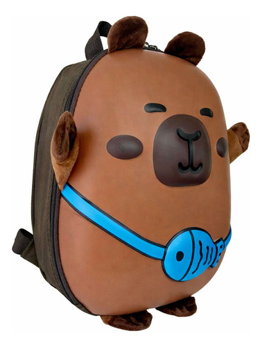 Mochila escolar diseño capibara tapa dura 26392 - Image 13