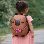 Mochila escolar diseño capibara tapa dura 26392 - Image 2