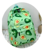 Mochila Escolar Dibujo Palta Escolar Urbana Aguacate - Imagen 7